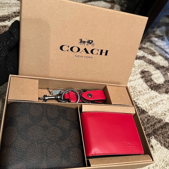 Coach Mens Wallet Set - Picture 1 of 1